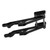 RC Rear Wing Mount Set Remote Control Car Upgrade Accessory for Arrma Kraton 1/8 ModelBlack