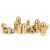 25Pcs Fishing Sinker Bullet Copper Lure Bait Falling Weights Set for Angling Accessories