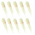 10Pcs Squid Fishing Lures Durable Sturdy Glowing Luminous Lifelike Soft Silicone Squid Bait13cm