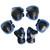 [通拓商品]Children Protective Gear Set 7 in 1 Adjustable Helment Knee Elbow Wrist Pads for Kids Skateboard Scooter Skating