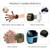 Finger and Hand Extensor Trainer Exerciser with Resistance Band Stretcher Strengthener Finger Flexion Extension Training Strengthener