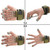 Finger and Hand Extensor Trainer Exerciser with Resistance Band Stretcher Strengthener Finger Flexion Extension Training Strengthener