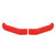 1Pair Folding Bicycle Mountain Bike Handlebar Silicone Anti Skid  Grip Cover (Red)