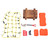 1/10 RC Car Simulated Decoration Tools Suitcase Luggage Net Shovel Set for SCX10 90046 90047 Climbing Car AccessoriesYellow