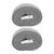 2pcs Zinc Alloy Ratchet Tie Down Straps Heavy Duty Lashing Straps Cargos Tie Downs Straps for Trucks Car Luggage Grey4m/13.1ft