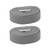 2pcs Zinc Alloy Ratchet Tie Down Straps Heavy Duty Lashing Straps Cargos Tie Downs Straps for Trucks Car Luggage Grey4m/13.1ft