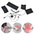 5V 2A USB Electric Heated Jacket Heating Pad Adjustable Temperature 4 in 1 Kit