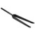 Lengthened 700C Carbon Fiber Road Bicycle Front Fork C Brake Straight Tube Quick Disconnection3K Matt