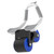 Double Round Abdominal Wheel Roller Antislip Low Noise AB Wheel Home Gym Fitness Equipment Blue