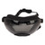 Dog Glasses Sunglasses Black Frame UV Wind Dust Protection Buckle Adjustable Strap Pet Goggles for Medium Or Large Dog Grey Lens