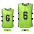 12 PCS Adults Soccer Pinnies 2 Colors Quick Drying Football Team Jerseys Youth Sports Scrimmage Soccer Team Training Numbered Bibs Practice Sports Vest