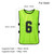 12 PCS Adults Soccer Pinnies 2 Colors Quick Drying Football Team Jerseys Youth Sports Scrimmage Soccer Team Training Numbered Bibs Practice Sports Vest