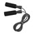 Steel Wire Jumping Rope Ajustable Skipping Rope with Double Bearings for Men Women and Children Black