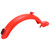 Electric Scooter Rear Fender Mugguard with Hook and Taillight for Xiaomi Mijia M365 AccessoriesRed