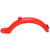 Electric Scooter Rear Fender Mugguard with Hook and Taillight for Xiaomi Mijia M365 AccessoriesRed