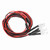 4PCS 5mm Headlights RC Accessory LED Lights for Model Drift Car Vehicle (2# White Light)