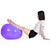 75cm Anti burst Fitness Gym Yoga Balance Strength Stability Exercise Ball with Air Pump(Purple)