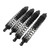 RC Front Rear Shock Absorber Aluminum Alloy Adjustable Assembled Spring Damper for Axis RBX10 Ryft 4WD 1/10 RC Car Black