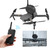 GW90 Drone Megaphone with Remote Controller Black Aerial Photography Accessory