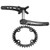 Bike Hollow Integrated Crank 36 Teeth Mountain Bike Crankset Central Shaft Modification Single Disk