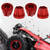 4pcs Wheel Hex Hub Extension Adapter Fit for SCX10 VP RC Car 1.9/2.2inch Wheel (18.4mm)