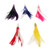 5Pcs Feather Trolling Fishing Lures Colorful Feather Jet Head Trolling Lures Saltwater