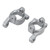 2PCS Zinc Alloy C Shaped Seat Durable Metal C Type Seat for WLtoys 144002‑2168 1/14 RC Car