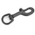 316 Stainless Steel  Hook Swivel Eye Snap Bolt Kit Scuba Diving Accessory (90MM, Black)
