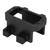 RC Servo Mount Aluminum Alloy Steering Servo Bracket Set for Sledge 1/8 4WD Remote Control Vehicle Black