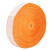 10M Polyester Fiber Sweat Absorption Anti Skid Badminton Racket Grip Tape Breathable Soft Hand Feeling Tennis Bat Sweatband Wraps(Orange )