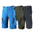 Baggy Shorts Cycle Biking Pants Breathable Sports Loose Fit Shorts Outdoor Casual Cycle Running Clothes with Zippered Pockets