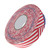 2.5cmx25m Hockey Protective Tape Sport Badminton Pole Pads Hockey Stick Tapes Stars & Stripes