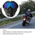 Outdoor Detachable Motorcycle Goggles Helmet Mask Ski Sports Motorbike Racing Glasses(Colorful)