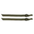 2PCS Nylon Multifunction BB Hanging Buckle Military Tactics Cable Tie Single Point Backpack Strap for Outdoor Leisure Shooting SuppliesTactics Cable Tie Military Green