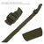 2PCS Nylon Multifunction BB Hanging Buckle Military Tactics Cable Tie Single Point Backpack Strap for Outdoor Leisure Shooting SuppliesTactics Cable Tie Military Green