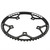 MEIJUN 53T CNC Aluminum Alloy Mountain Bike Single Crank Chain Ring Repair Parts (Black)