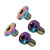 RISK Titanium Alloy Separate Oil Cylinder Lid Bolts Bicycle Hydraulic Brake Bolt for M610 M615 M675 M785 Colorful