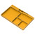 Magnetic Screw Tray Aluminium Alloy Magnetic Adsorption Widely Used Magnetic Parts Tray with Magnetic Pad for RC Repair Gold