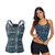 Women Swimsuit Surfing Wetsuit Diving Sleeveless Breathable Swimwear Spa Tops (XXXL)
