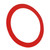 Golf Practice Target Rings Ultra Thin Silicone Vibrant Targets Indicator Golf Targets Circle for Golf Training Red Small Circle 50.5cm