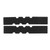 2Pcs Bicycle Handlebar Shock Absorption Tape Silicone Anti Slip Adjustable Comfortable Grip Shock Absorption Strap for Bike