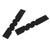 2Pcs Bicycle Handlebar Shock Absorption Tape Silicone Anti Slip Adjustable Comfortable Grip Shock Absorption Strap for Bike