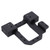 Metal Front Bumper Mounts Servo Relocation Mount for Redcat GEN8 1/10 RC Crawler Car PartsBlack