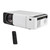 T5 Mini LED Projector Home Theater HD Mini Portable Projector Media Player AC 100‑240V White EU Plug