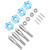 RC Wheel Hex Hub Drive Adapter 12mm Hex Drive Adapter Accessory for Unimog P06 RC Car