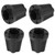 4pcs RC Car Wheel Hex Hubs Wheel Adapter Black Fit for SCX10 1/10 RC Crawler 1.9inch 2.2inch Wheel23mm