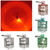 5 pcs LED Underwater Fishing Light Night Lamp Lure Attractor Lures Bait Tool Accessories