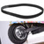 Plastic Driving Belt Band 535-5m-15 Accessory for E Scooter Electric Bike Black