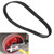 Plastic Driving Belt Band 535-5m-15 Accessory for E Scooter Electric Bike Black