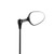 Durable ABS Helmet Rear View Mirror Safety Mountain Road Bike Adjustable Mirror With Clear View
